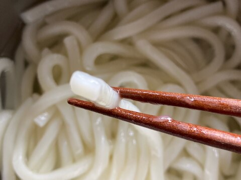 [離乳食]冷凍うどんからやわうどん